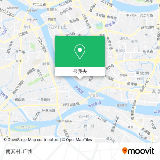 南箕村地图