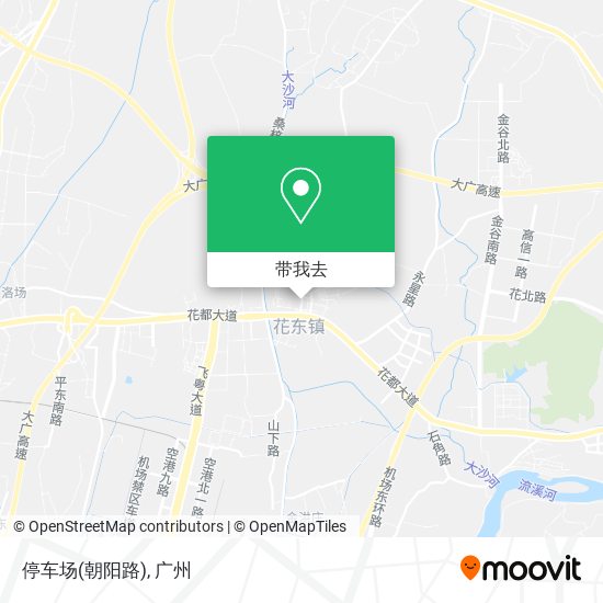 停车场(朝阳路)地图
