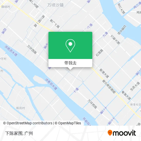 下陈家围地图