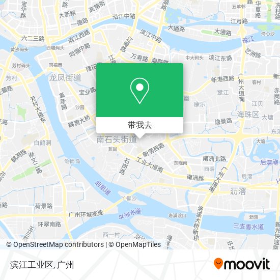 滨江工业区地图