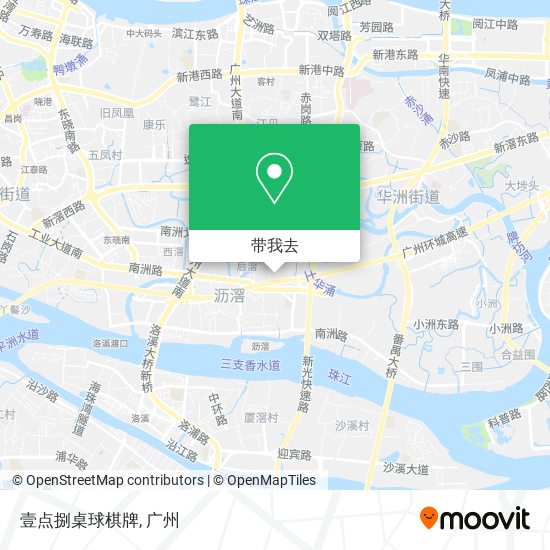 壹点捌桌球棋牌地图