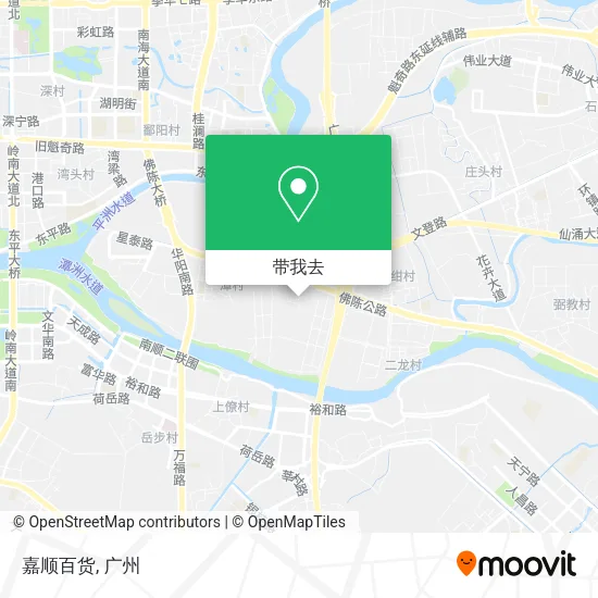 嘉顺百货地图
