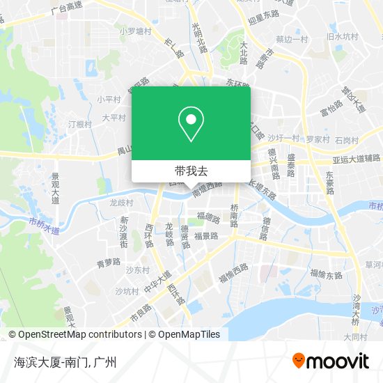 海滨大厦-南门地图