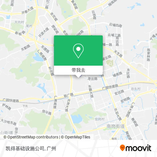 凯得基础设施公司地图