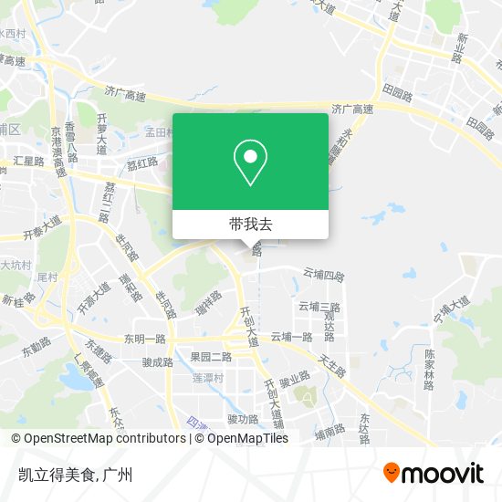 凯立得美食地图