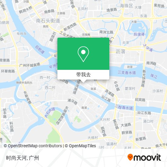 时尚天河地图