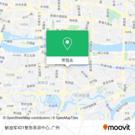 解放军421整形美容中心地图