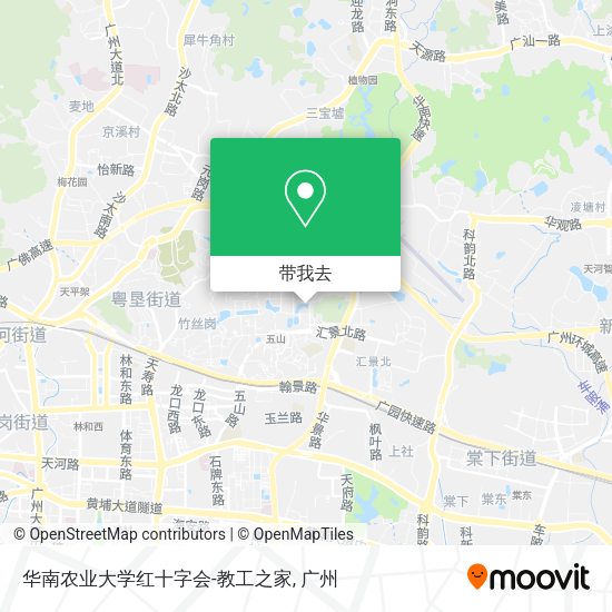 华南农业大学红十字会-教工之家地图