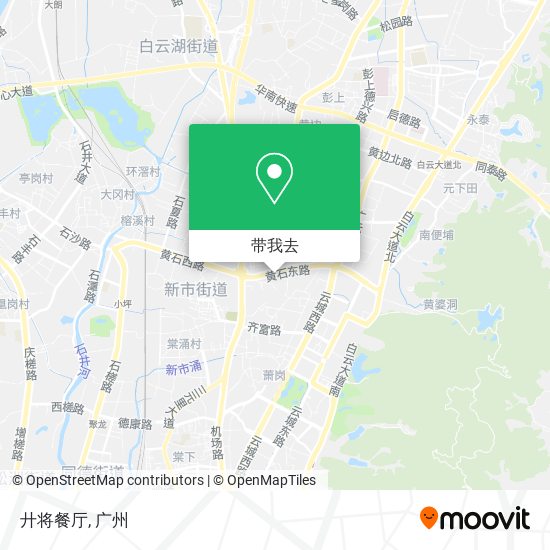 廾将餐厅地图