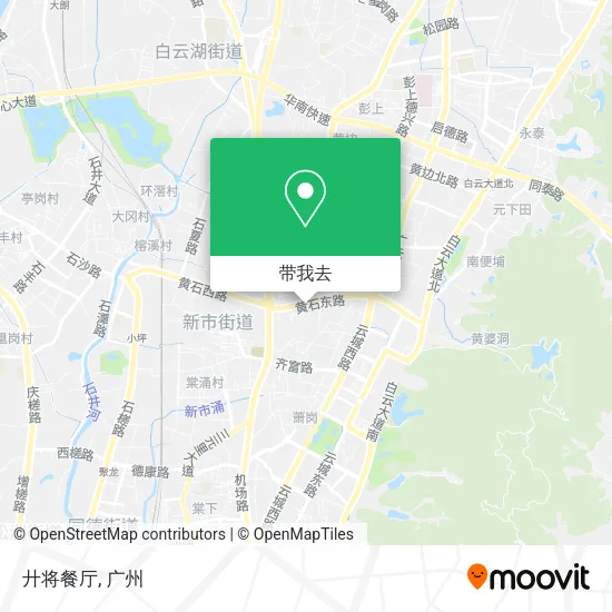 廾将餐厅地图