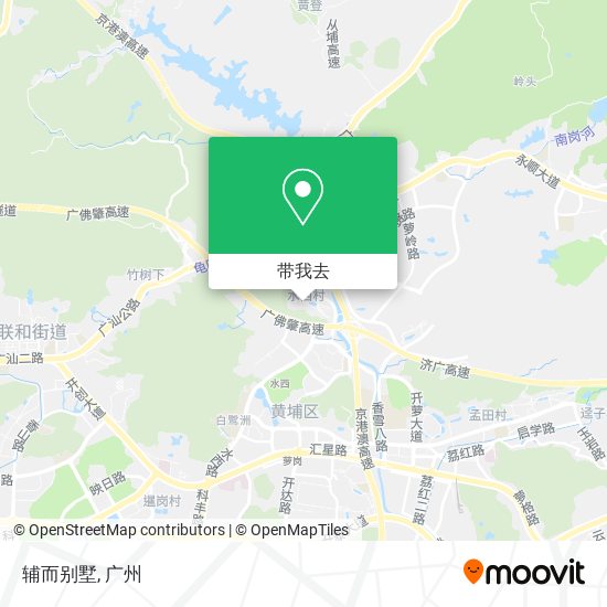 辅而别墅地图