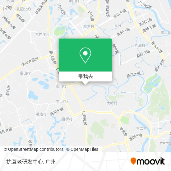 抗衰老研发中心地图