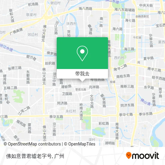 佛如意普君墟老字号地图