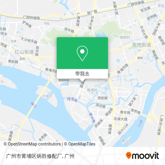 广州市黄埔区炳胜修配厂地图