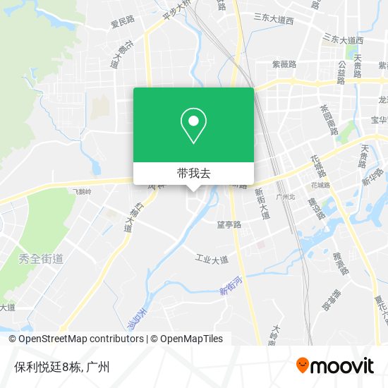 保利悦廷8栋地图