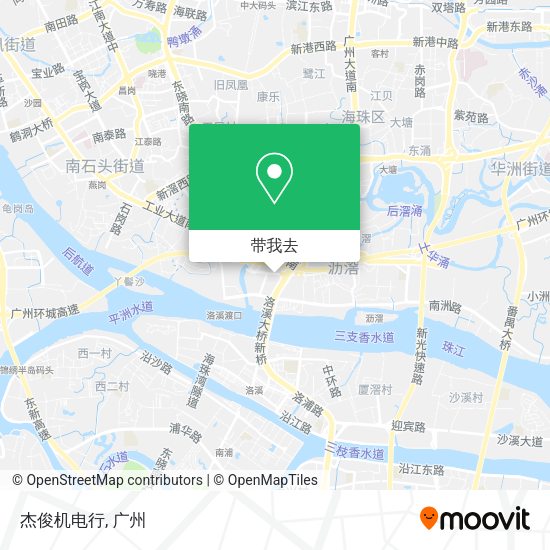 杰俊机电行地图