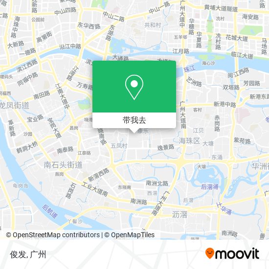 俊发地图
