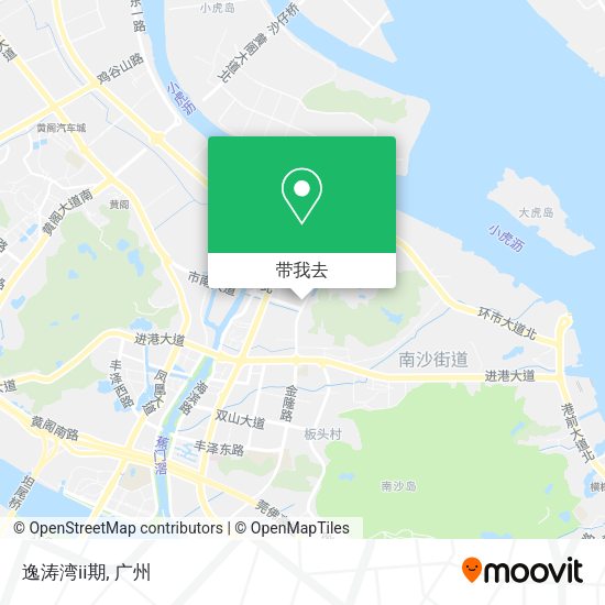 逸涛湾ii期地图
