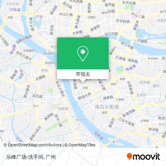 乐峰广场-洗手间地图