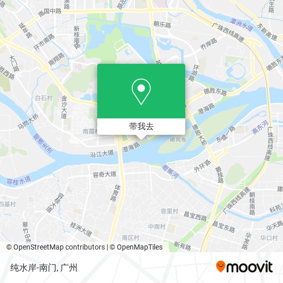 纯水岸-南门地图