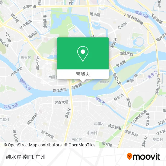 纯水岸-南门地图