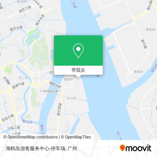 海鸥岛游客服务中心-停车场地图