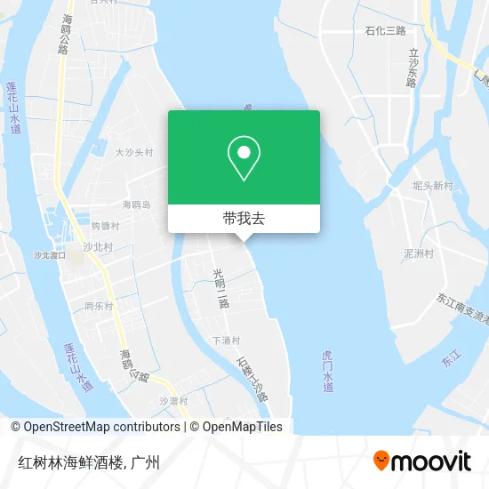 红树林海鲜酒楼地图