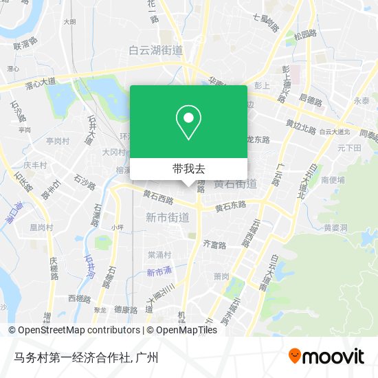 马务村第一经济合作社地图