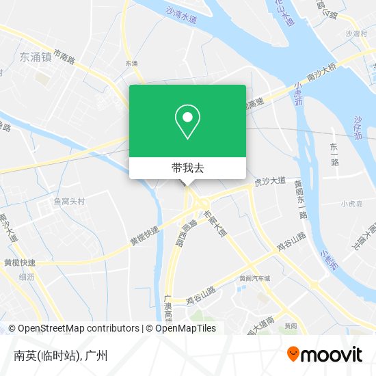 南英(临时站)地图