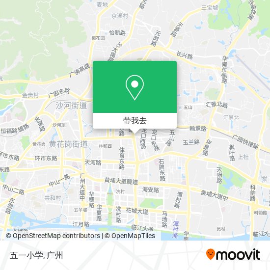 五一小学地图