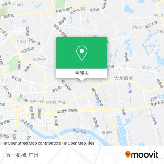 五一机械地图