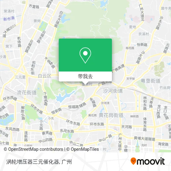 涡轮增压器三元催化器地图