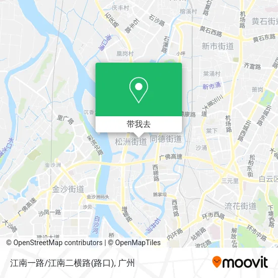 江南一路/江南二横路(路口)地图