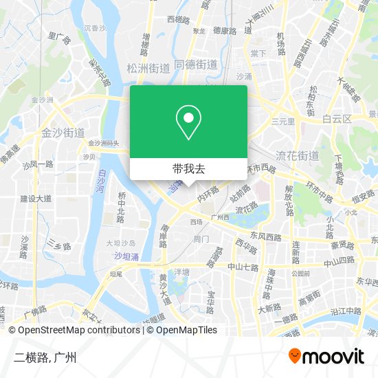 二横路地图