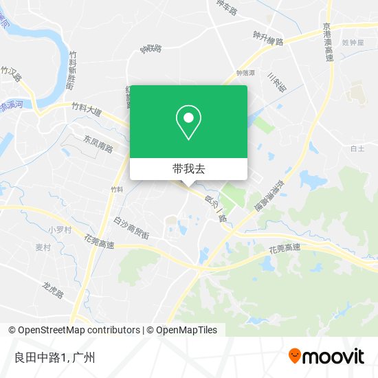 良田中路1地图