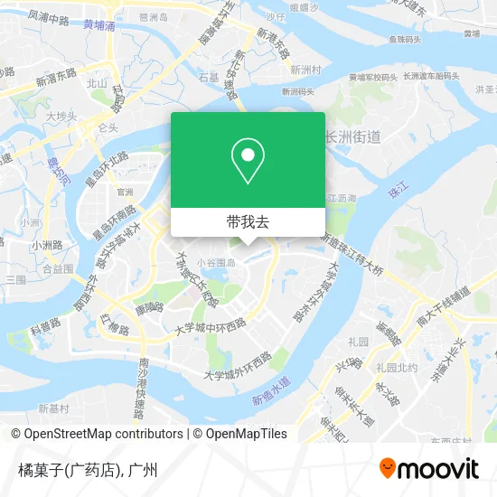 橘菓子(广药店)地图