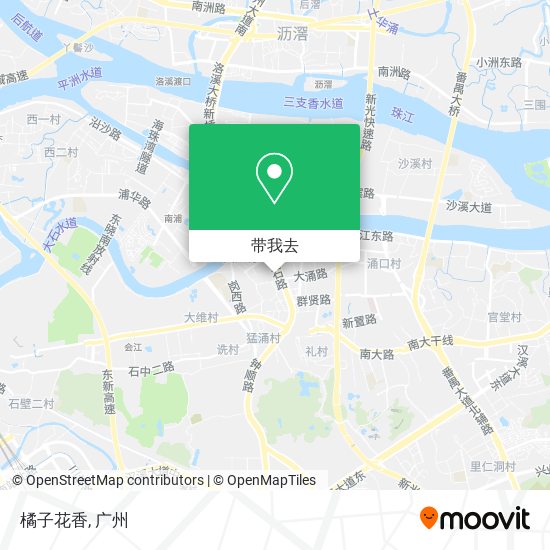 橘子花香地图