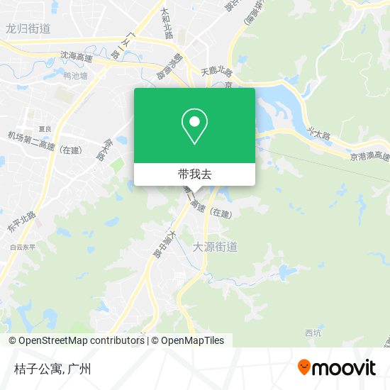 桔子公寓地图