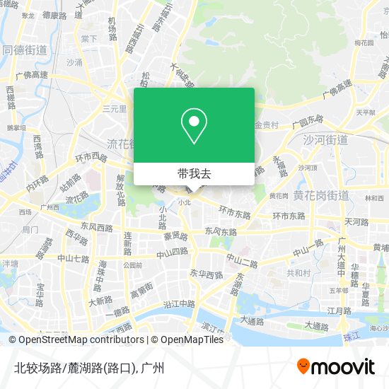 北较场路/麓湖路(路口)地图