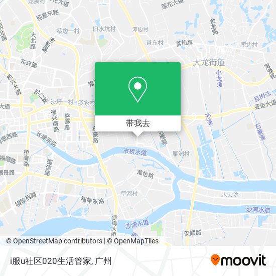 i服u社区020生活管家地图