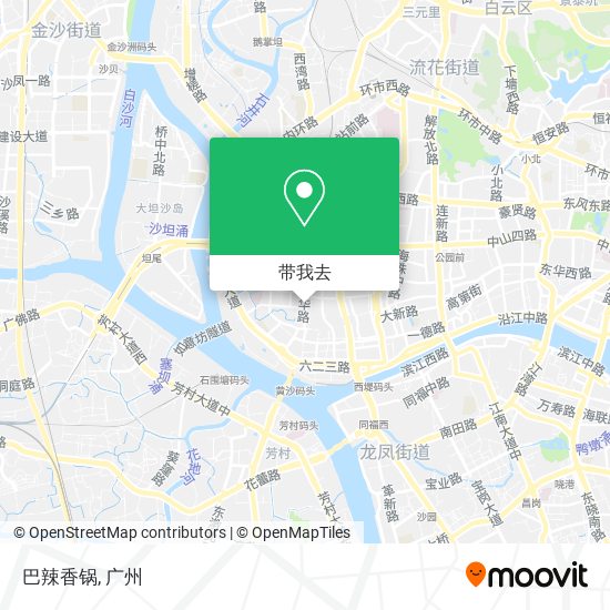 巴辣香锅地图