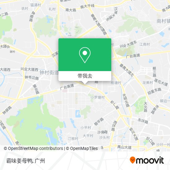 霸味姜母鸭地图