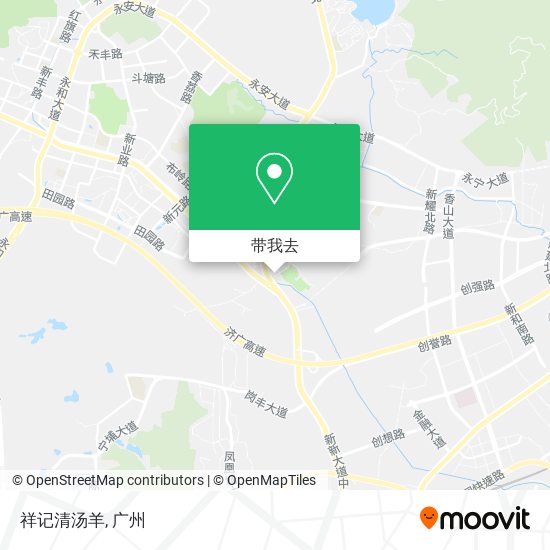 祥记清汤羊地图