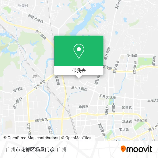广州市花都区杨屋门诊地图