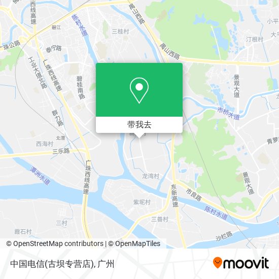 中国电信(古坝专营店)地图