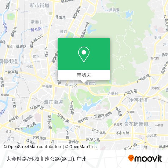 大金钟路/环城高速公路(路口)地图
