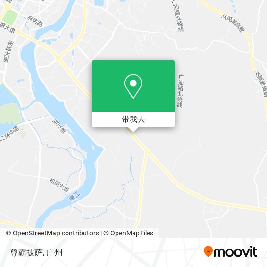 尊霸披萨地图