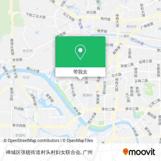 禅城区张槎街道村头村妇女联合会地图