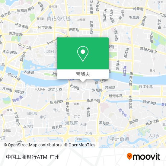 中国工商银行ATM地图