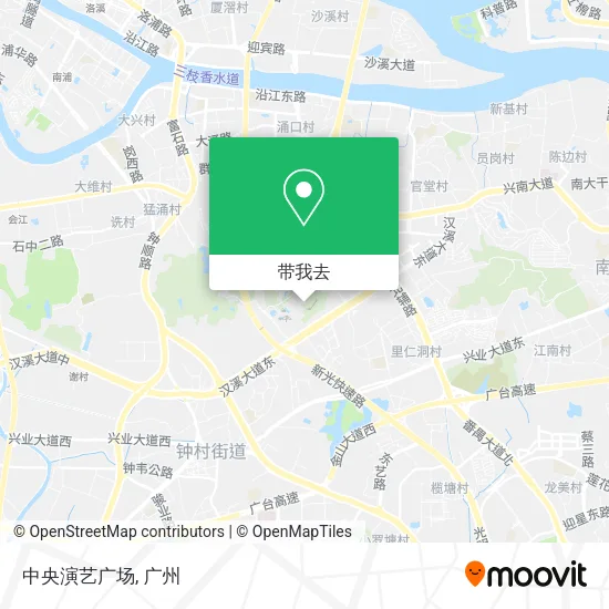 中央演艺广场地图
